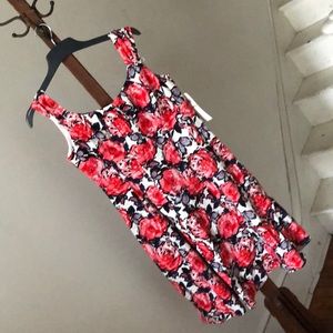 Rose dress perfect for a garden party NWT